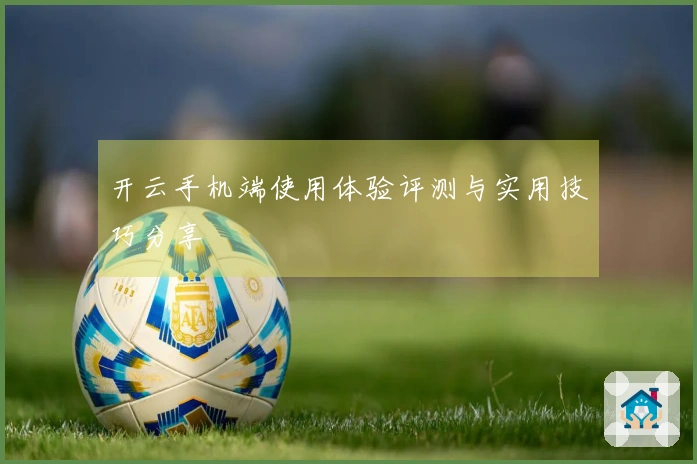 开云手机端使用体验评测与实用技巧分享